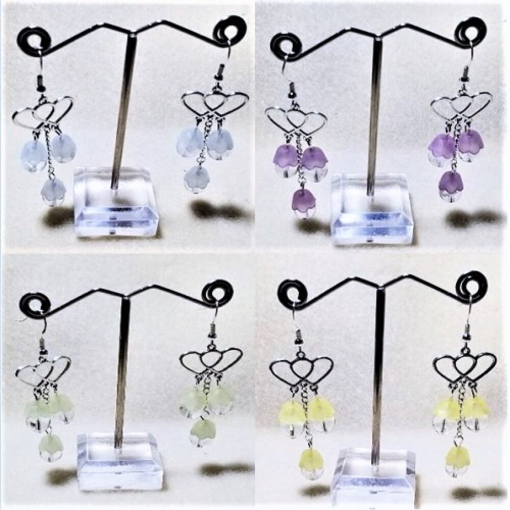 Double Heart Earrings